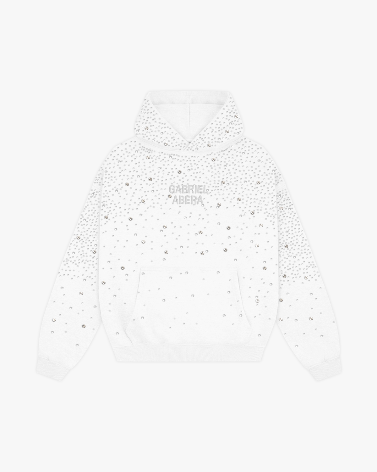 Anzeigebild des Rhinestones Hoodies mit Strass von Gabriel Abera