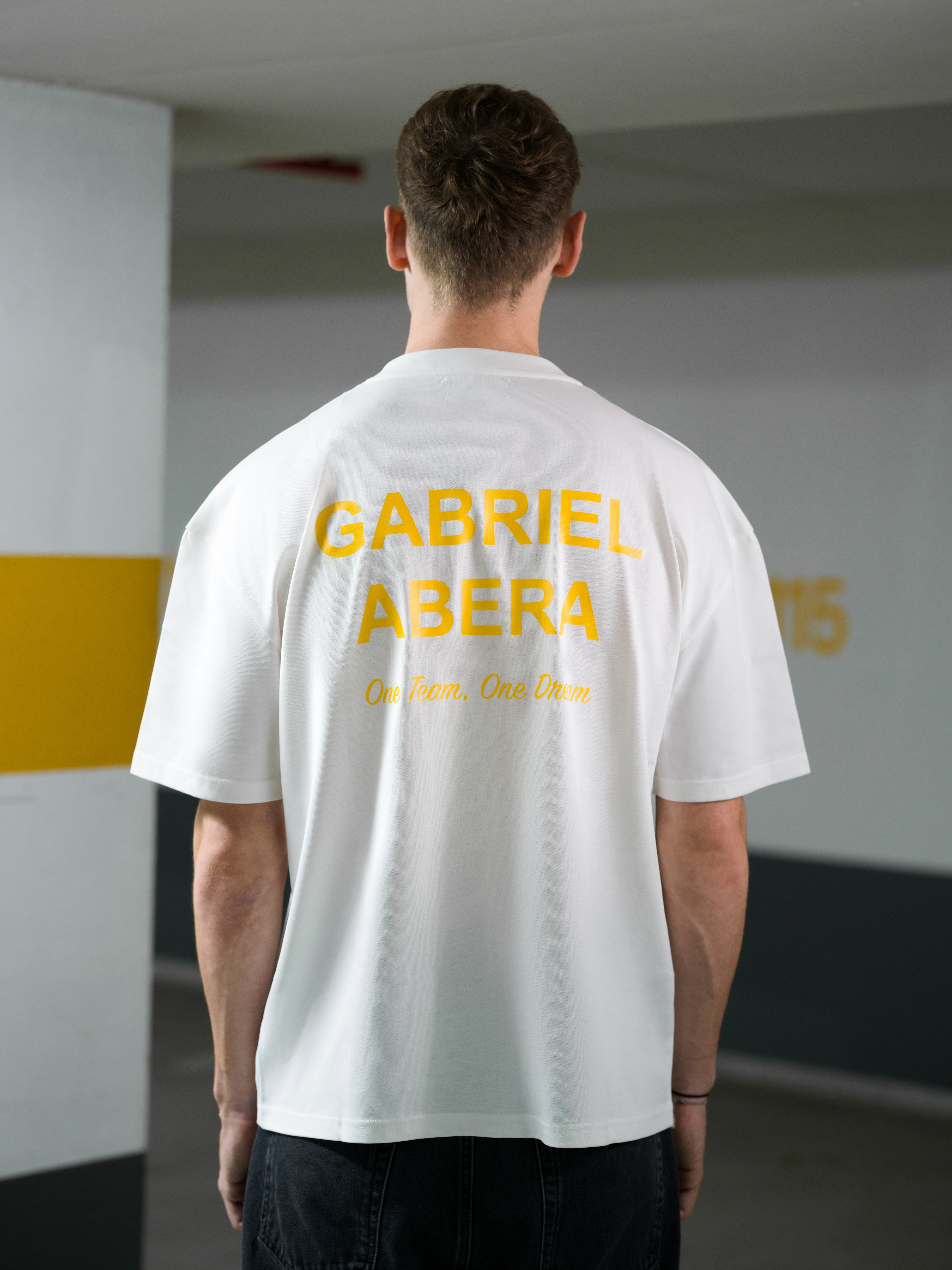 ONE TEAM, ONE DREAM T-SHIRT - CREAM WHITE