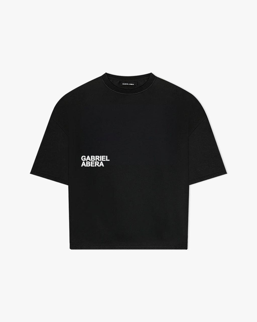 GABRIEL ABERA PUFF LOGO TEE – BLACK