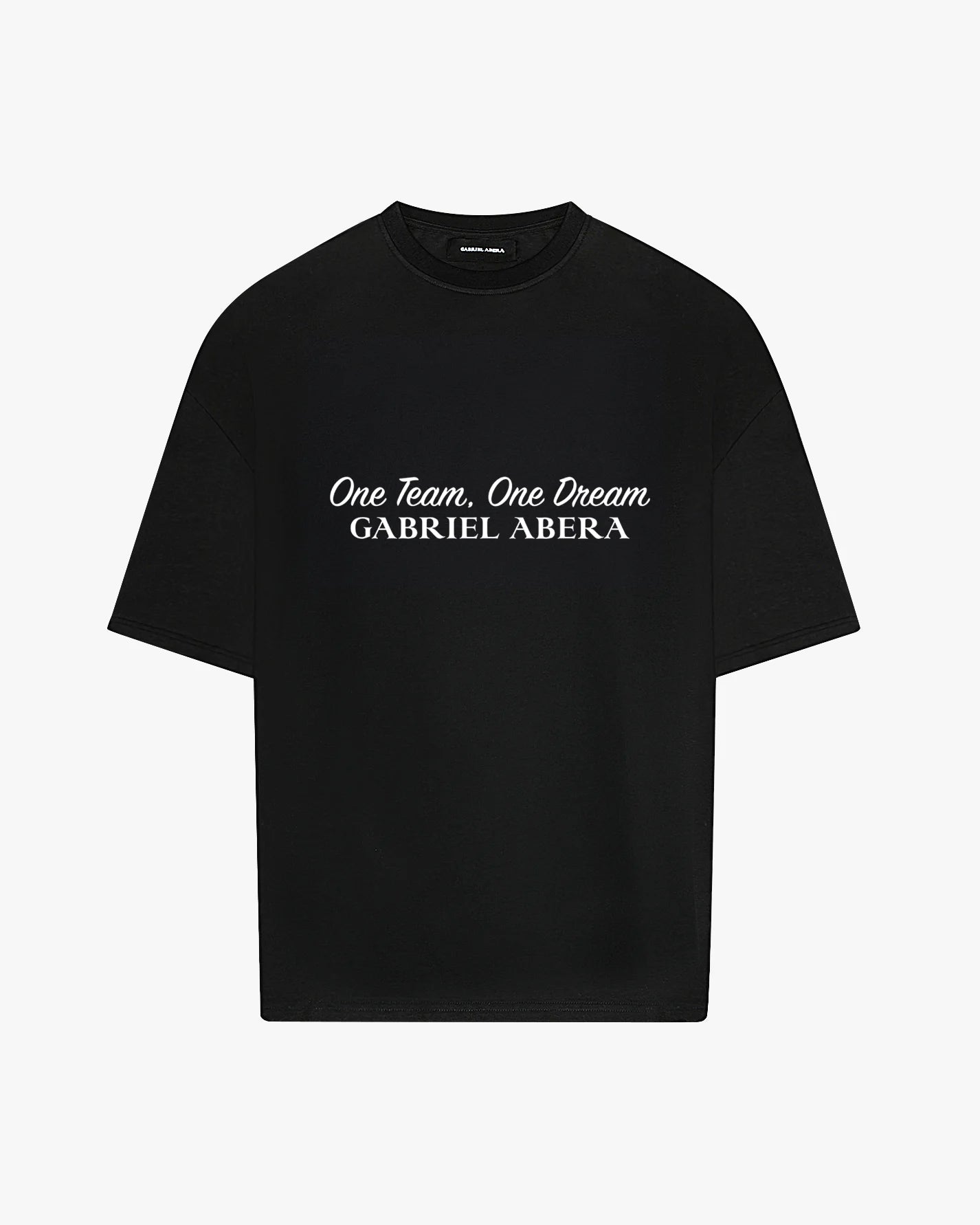ONE TEAM, ONE DREAM T-SHIRT - BLACK