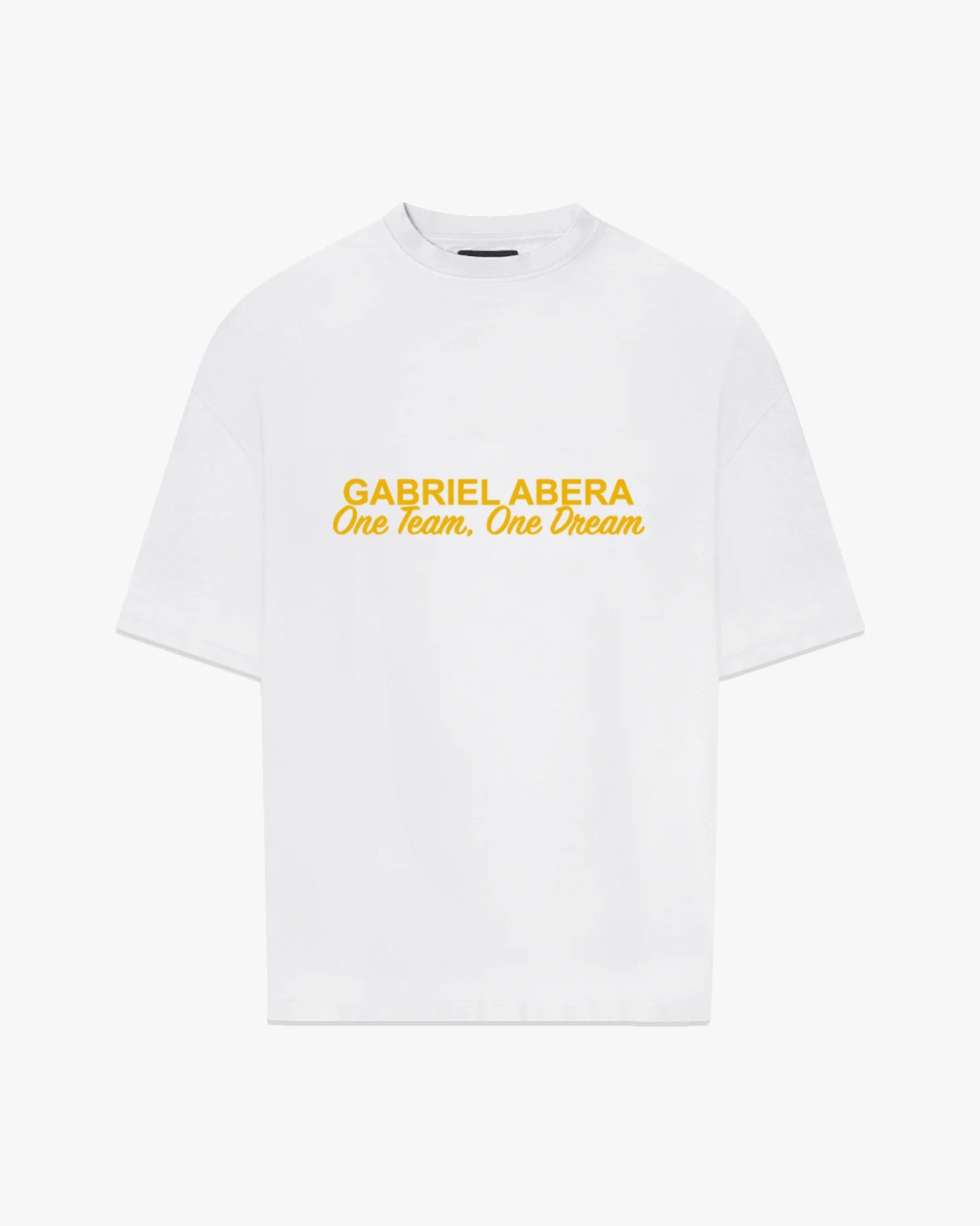 ONE TEAM, ONE DREAM T-SHIRT - CREAM WHITE