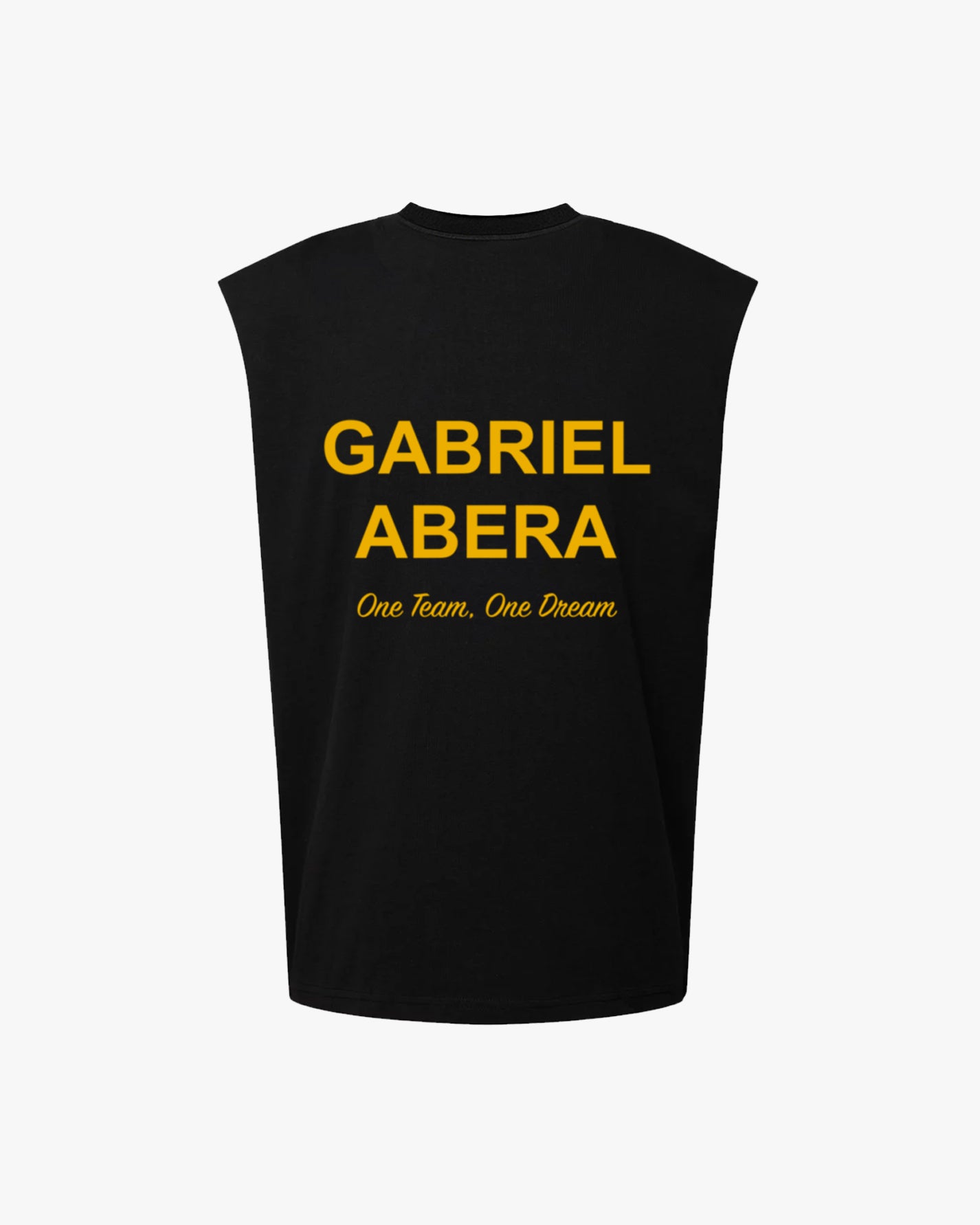ONE TEAM, ONE DREAM TANK TOP - BLACK
