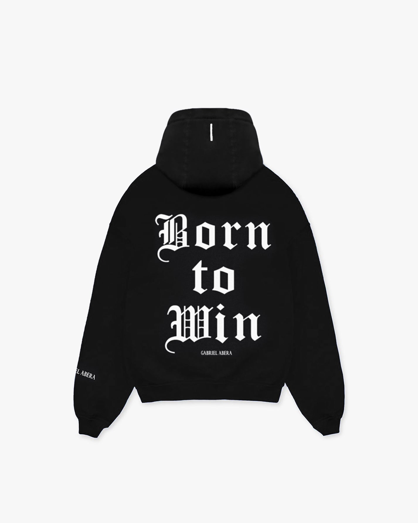 BORN 2 WIN HOODIE - BLACK