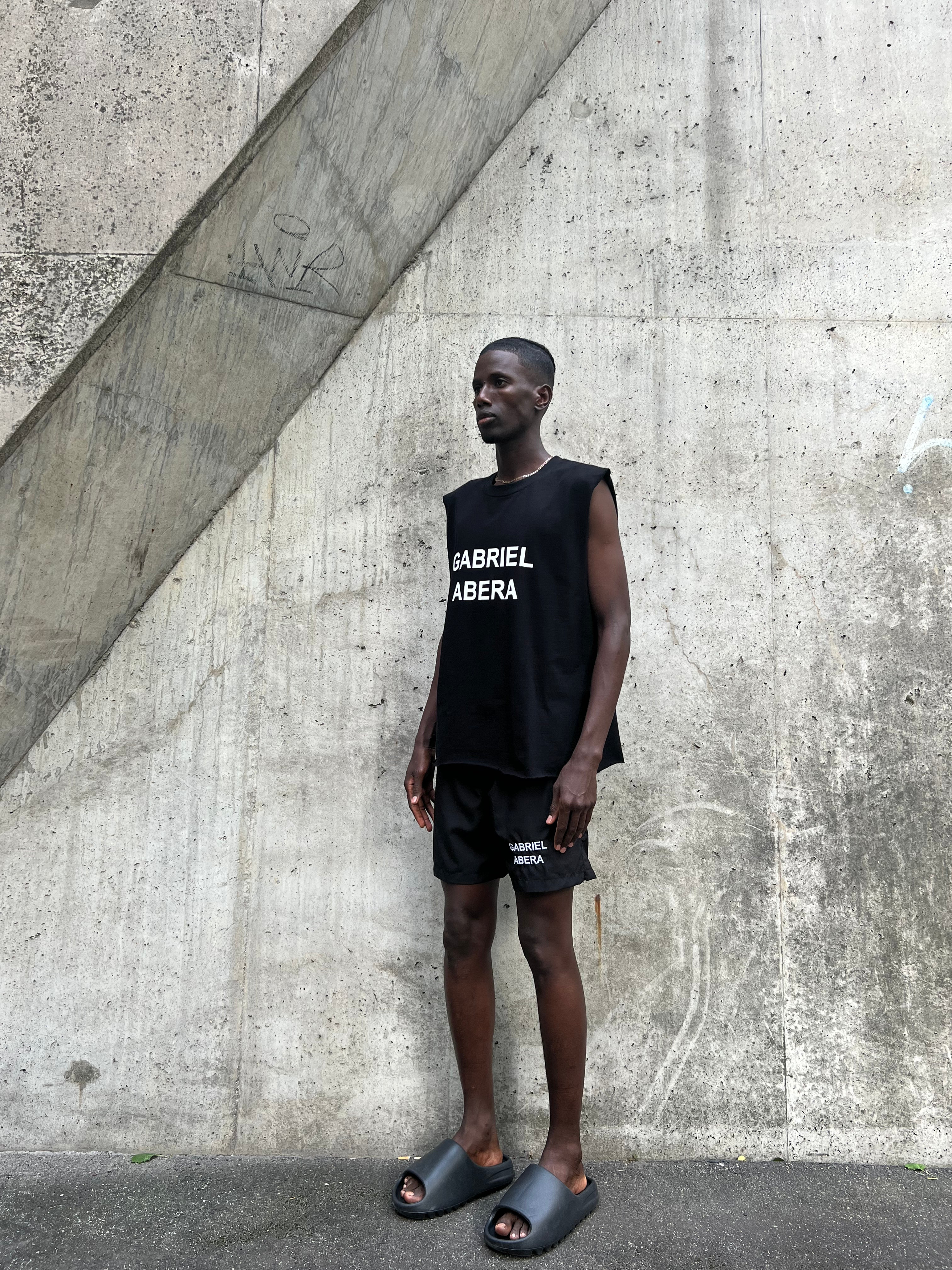 Side view tank top – dropped armhole Tank mit Fit