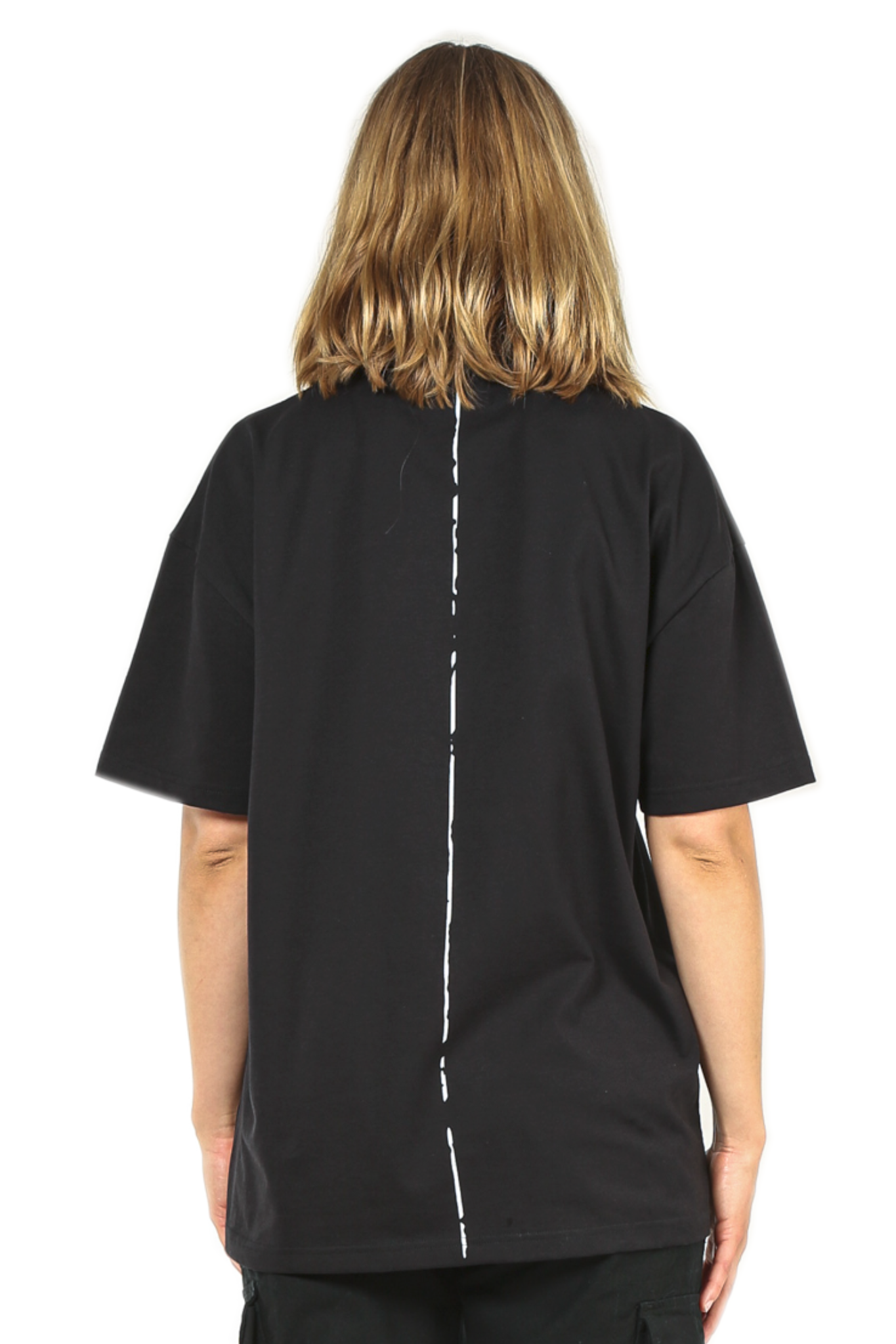 Basic Black T-Shirt with Brandname on Chest, Streetwear Label, Oversize, GABRIEL ABERA, High Quality, 100% Cotton, Tee for Men and Women