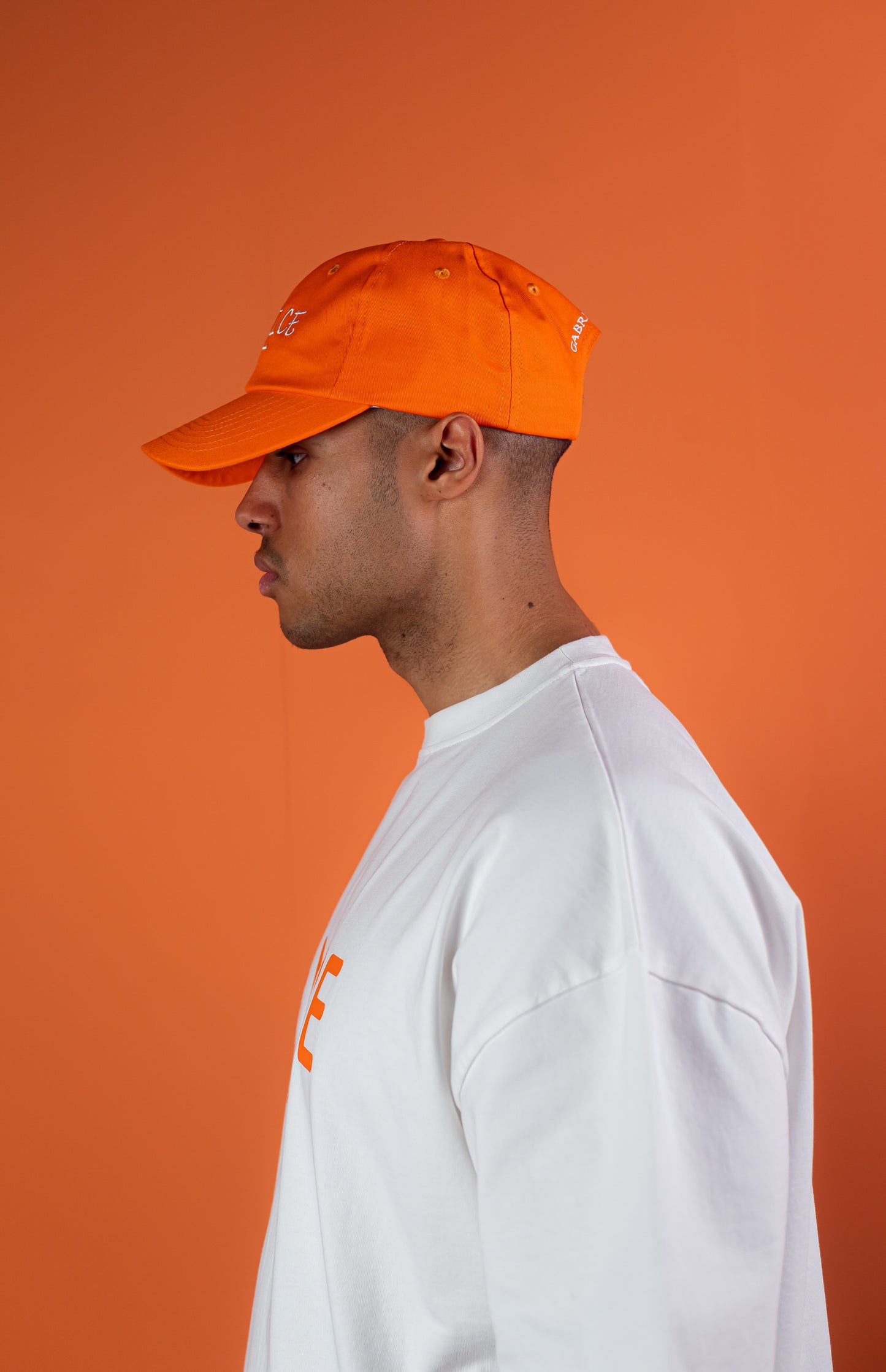 BE NICE DAD HAT - ORANGE