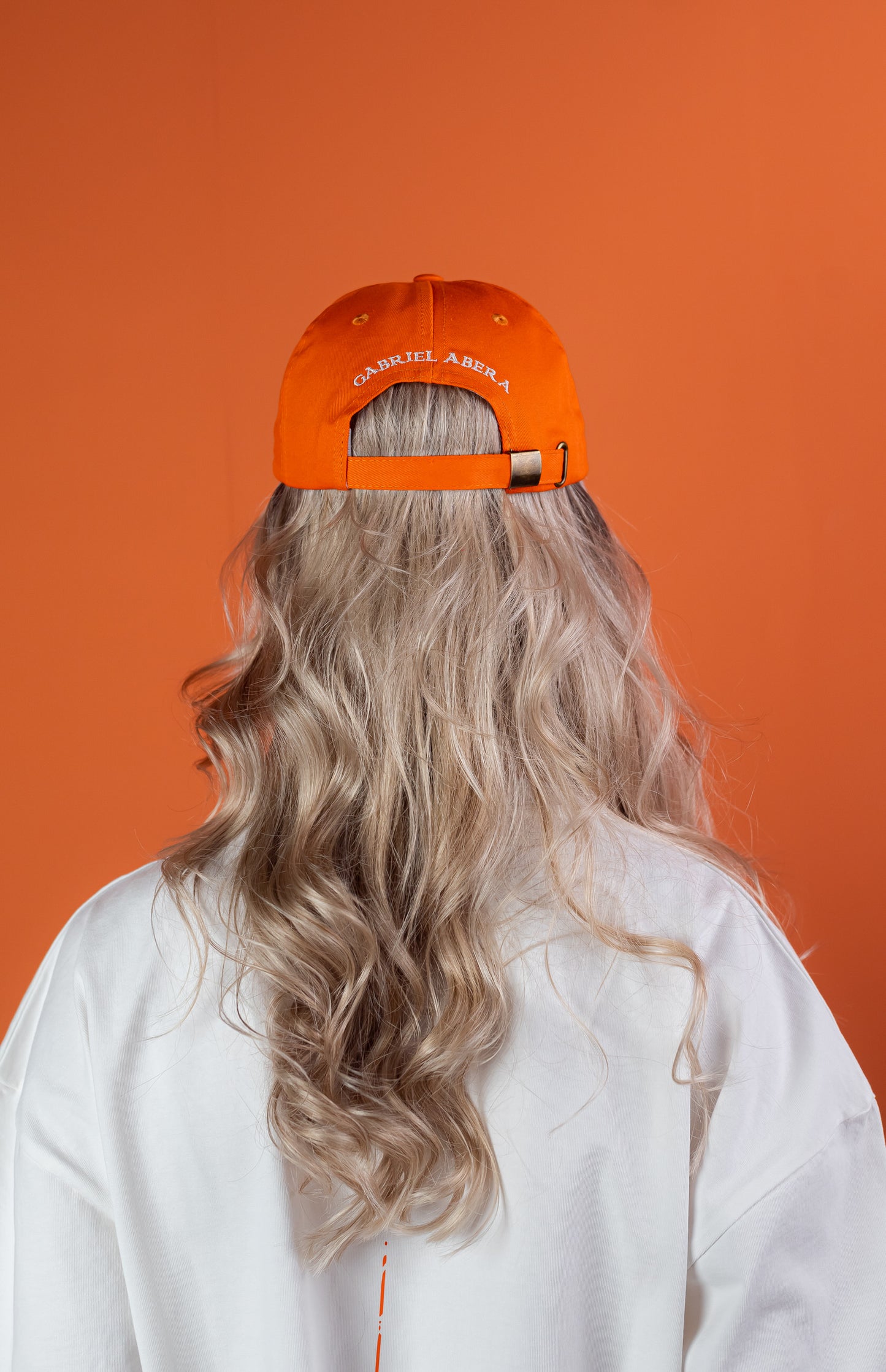 BE NICE DAD HAT - ORANGE