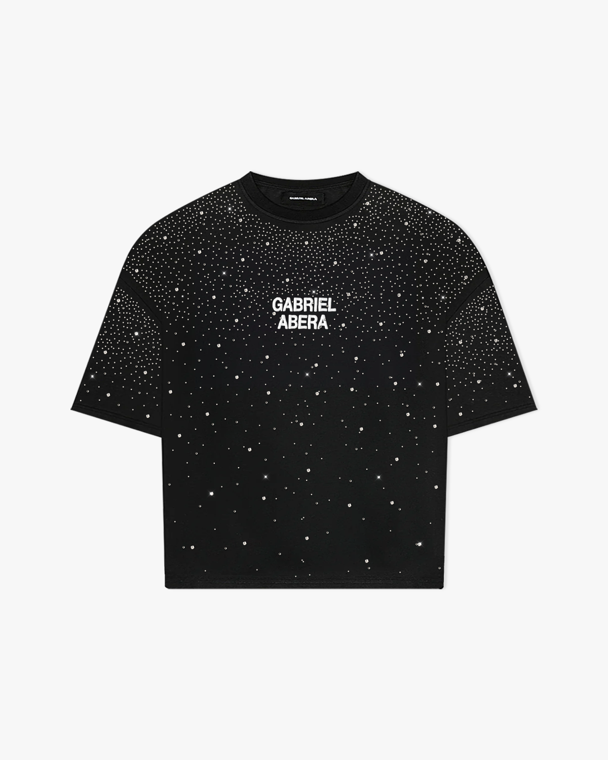 RHINESTONE UNIVERSE TEE – BLACK