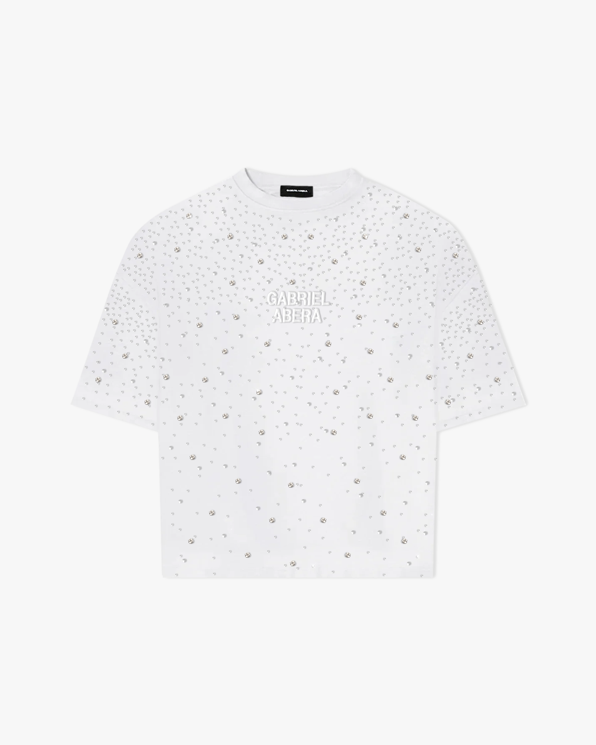 RHINESTONE UNIVERSE TEE – OFF WHITE