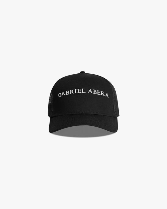 GABRIEL ABERA TRUCKER CAP - BLACK