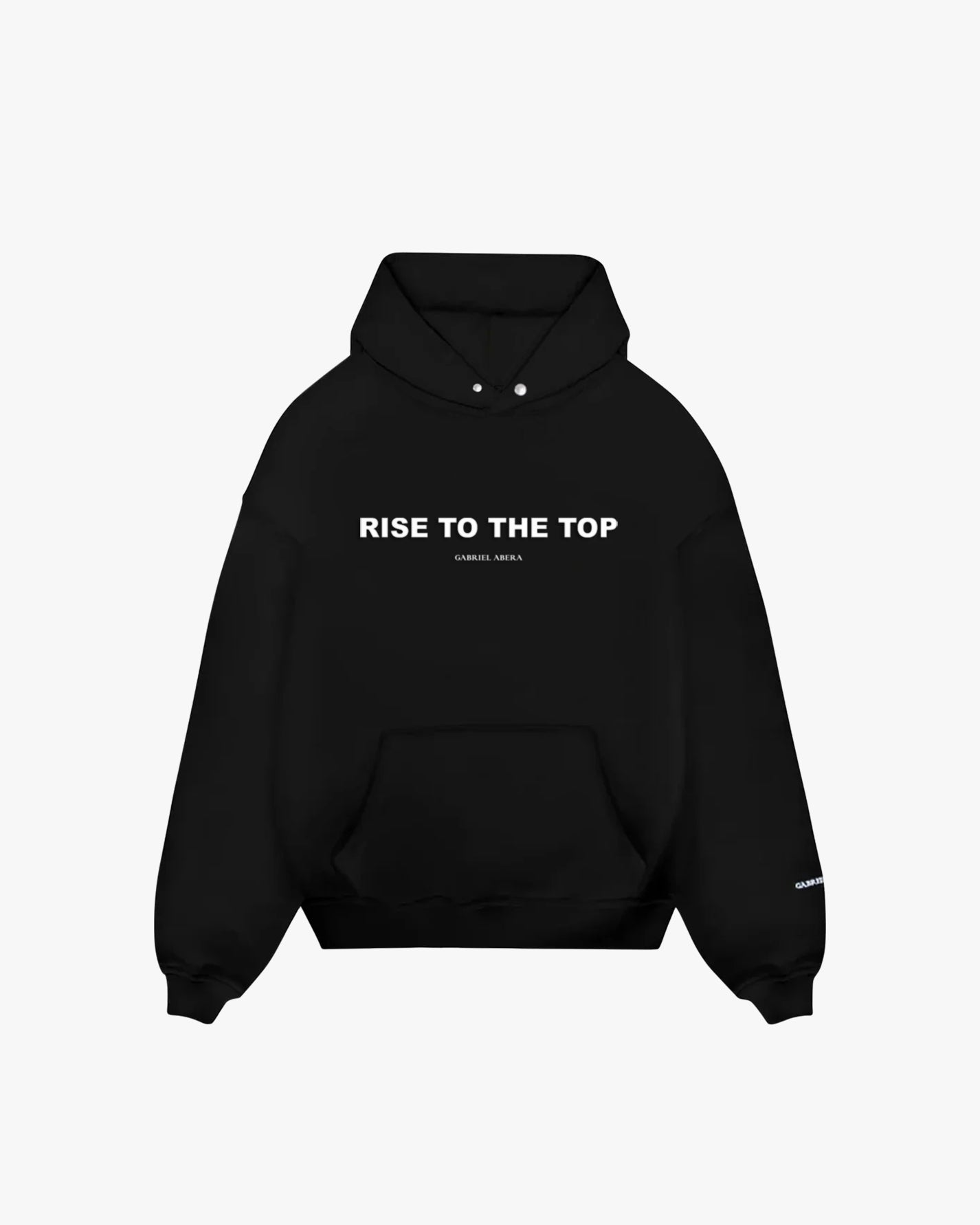 RISE TO THE TOP HOODIE - BLACK