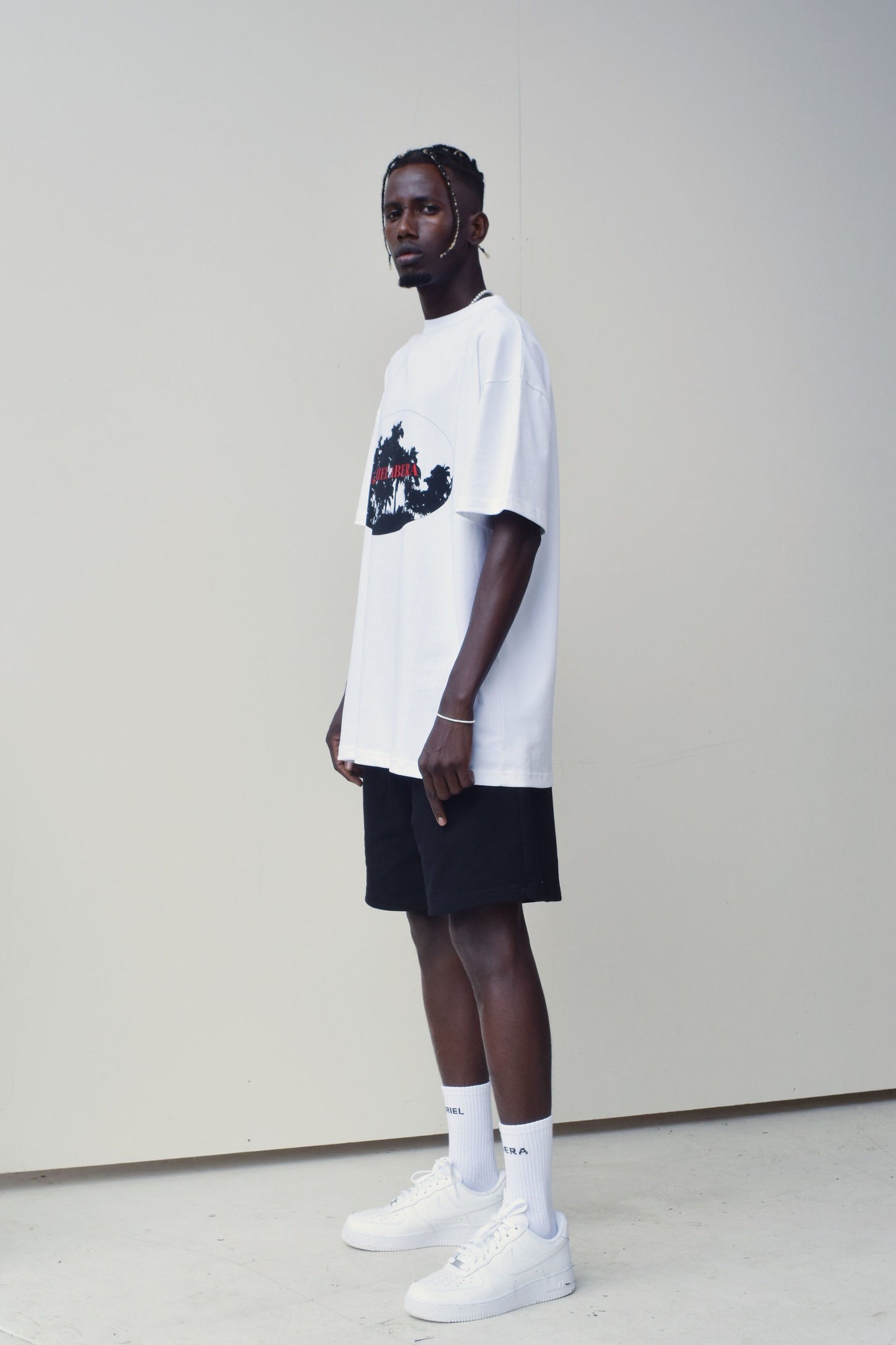 PALM T-SHIRT - WHITE