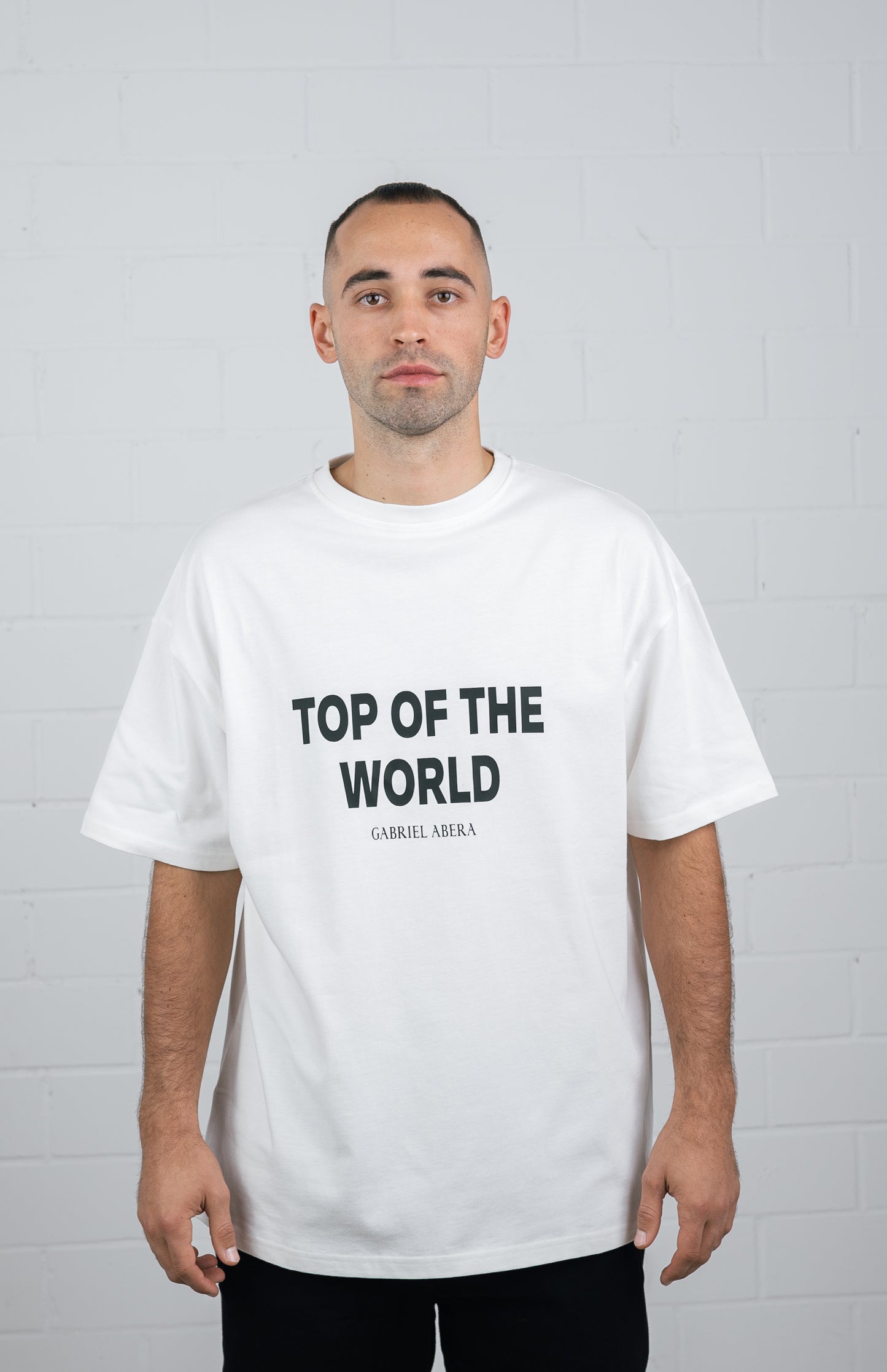 TOP OF THE WORLD T-SHIRT - WHITE