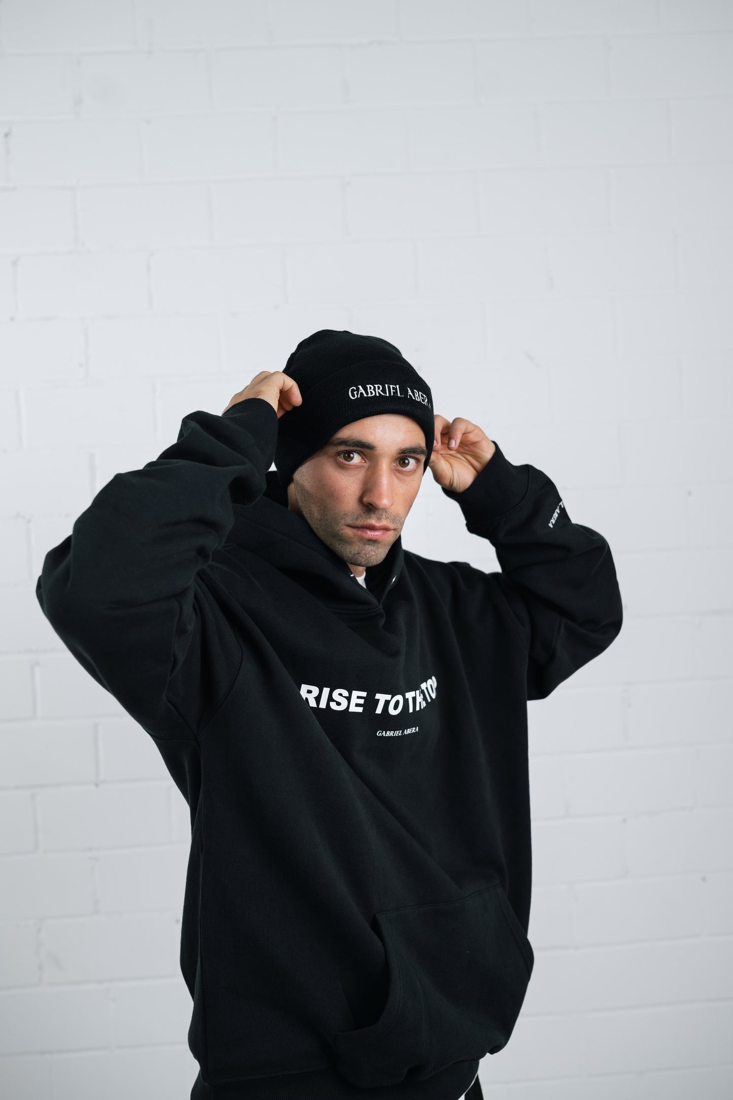 GABRIEL ABRA BEANIE - BLACK